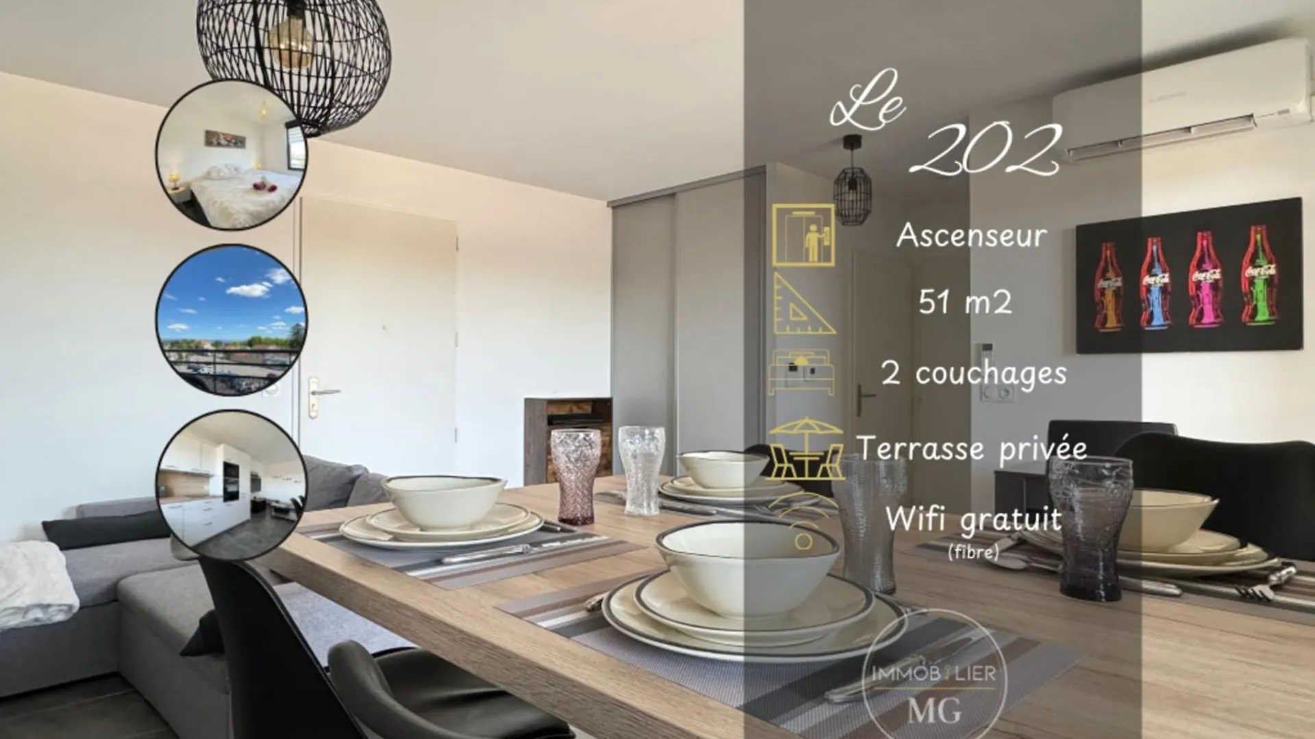 Appartement Le 202 - Tain L\'Hermitage contacts